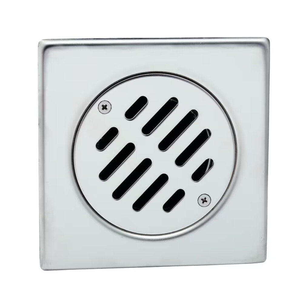 Rejilla de piso 10x10 acero inox Genebre Rejilla De Piso 10x10 Acero Inox Genebre