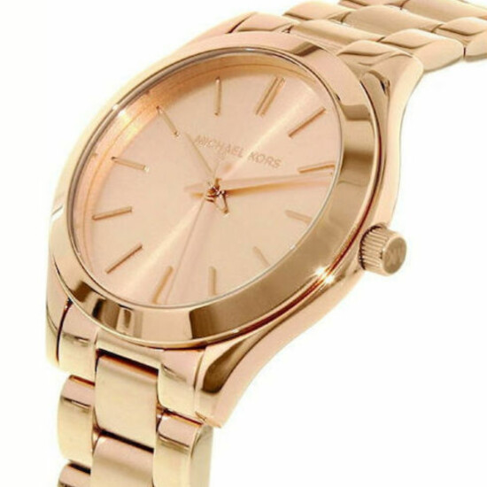 Reloj Michael Kors Fashion Acero Oro Rosa 0
