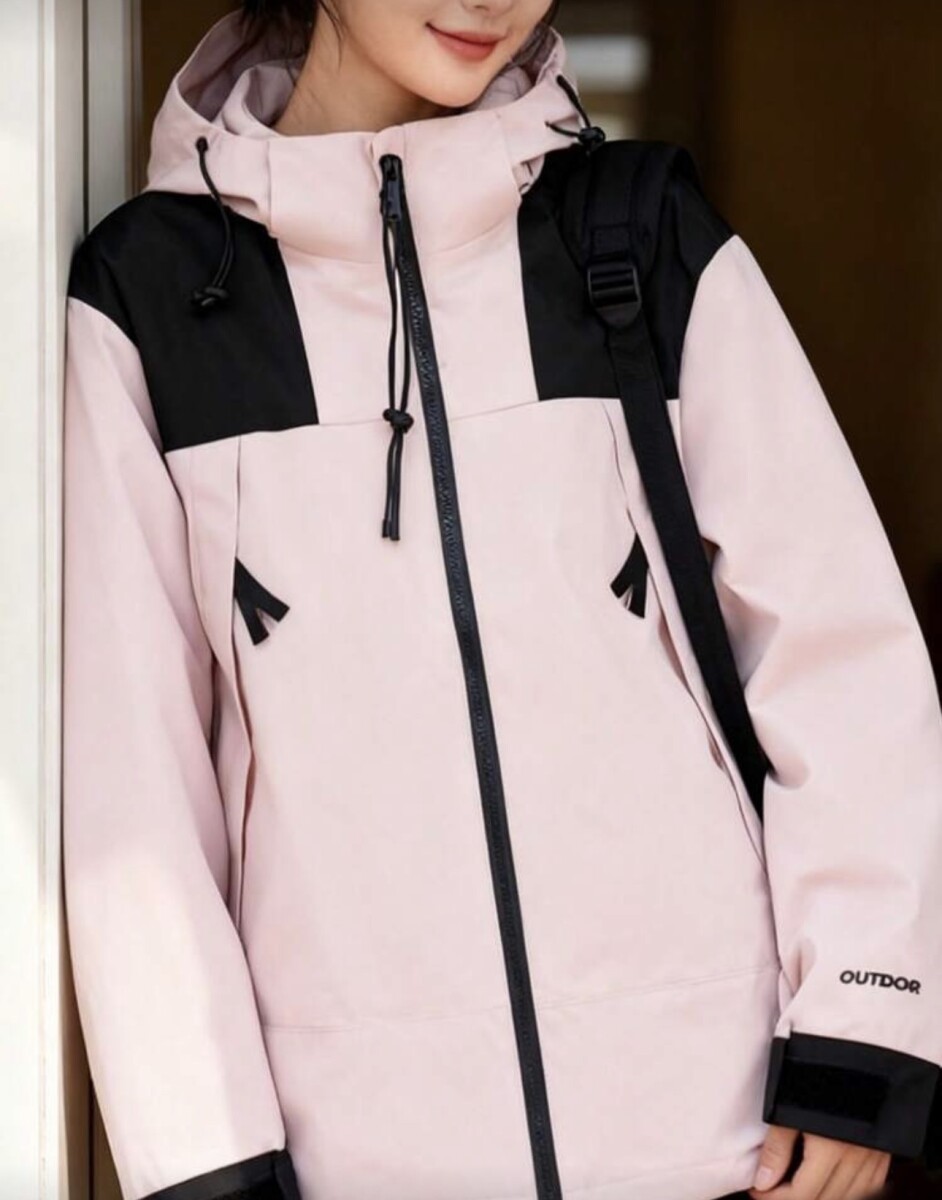Campera impermeable RAIN - Rosa 