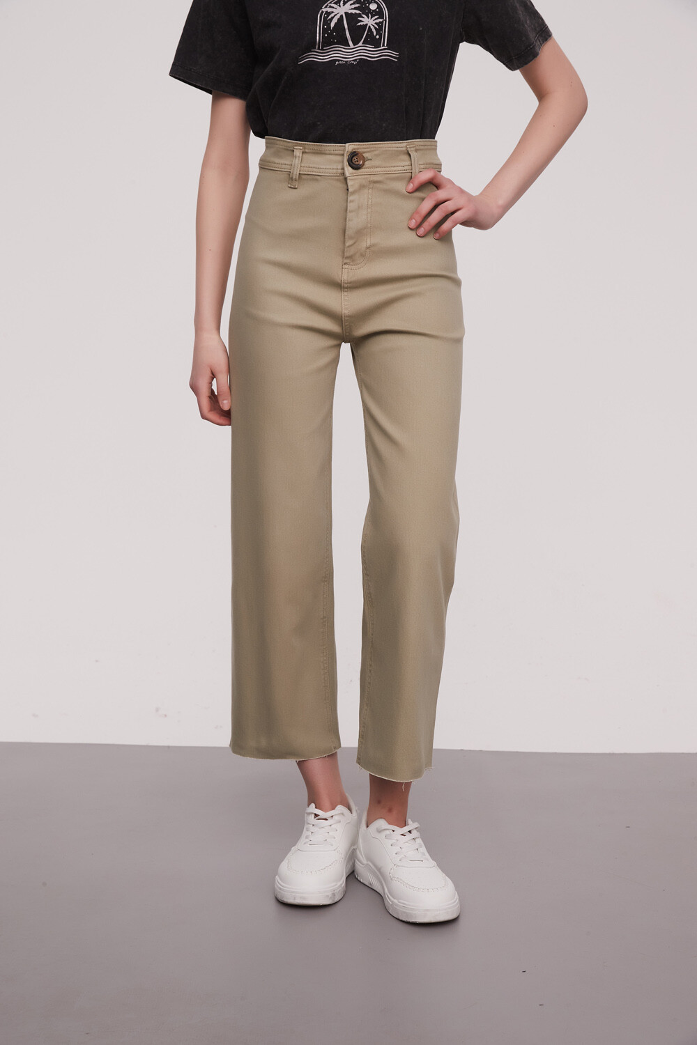 Pantalon Cobdar Verde Palido