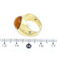 Anillo En Oro 18K Y Ambar Cabullon Anillo En Oro 18K Y Ambar Cabullon