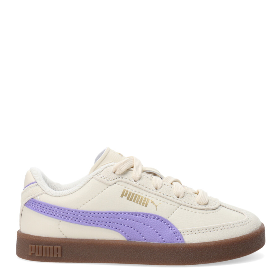 Championes Infantiles Puma Club II Era Beige Natural - Lavanda