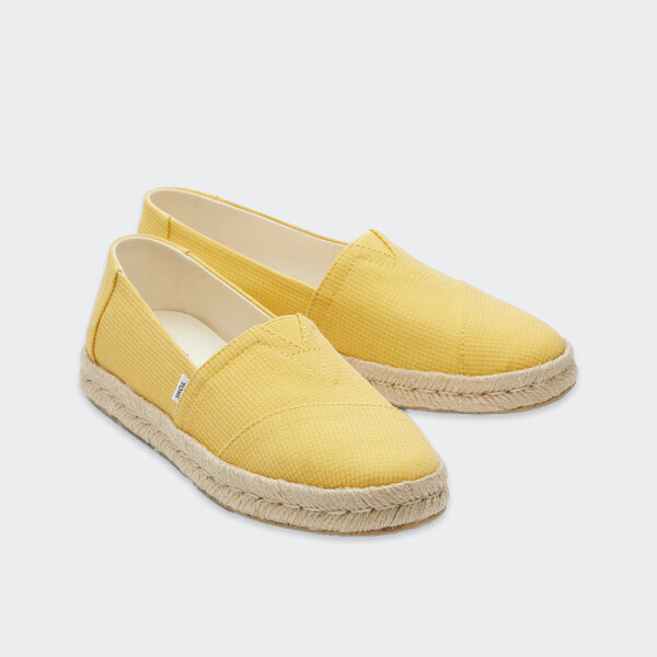 Alpargata Toms Rope 2.0 Espadrille Amarillo