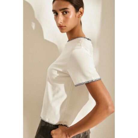 Tshirt Savia Cute Crudo Y Azul