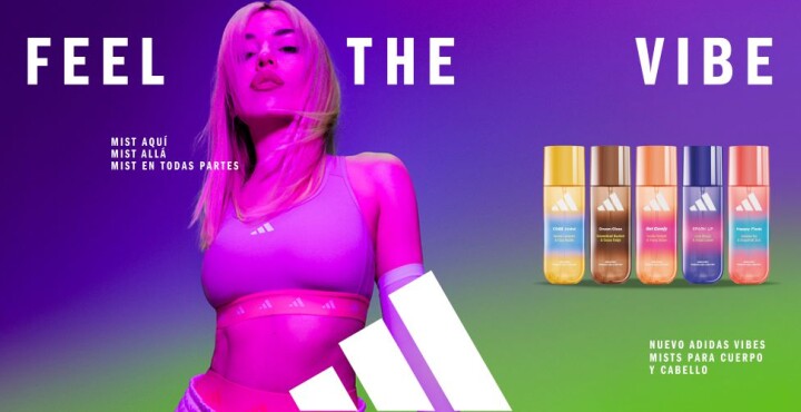 Presentamos Adidas Vibes Fragrance Hair & Body Mists
