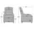 Sillón Cougar Ranger One SOFA COUGAR RANGER ONE GRAY