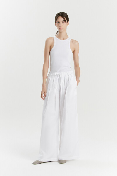 PANTALON BACAN Blanco