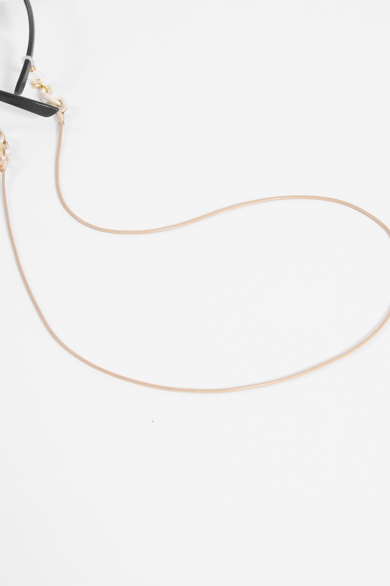 Correa para lentes carey beige