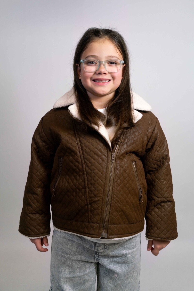 Chaqueta Corderito - Chocolate 