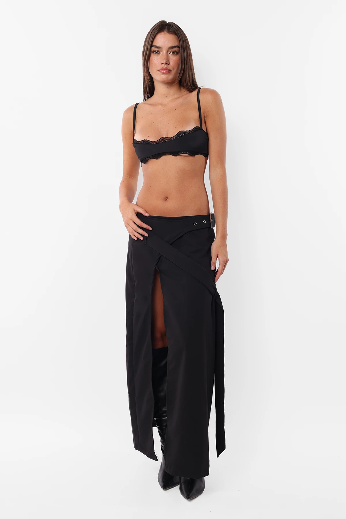 Falda Reese Negro