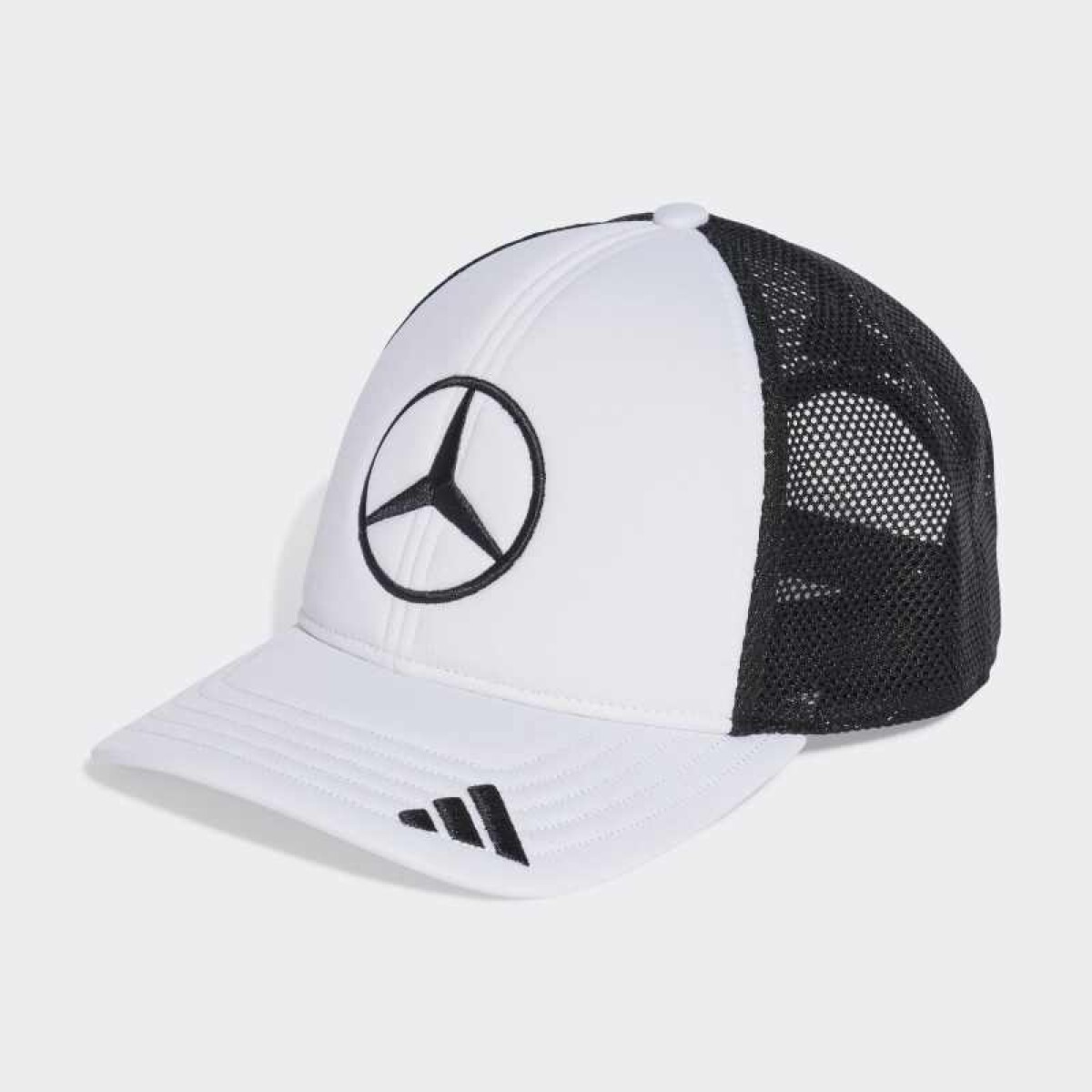 Gorro Adidas Trucker Snapback Star Mercedes - Blanco 