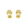 Abridores Bolita-Oro 18k-Sin piedra-AB9516 sinpiedra