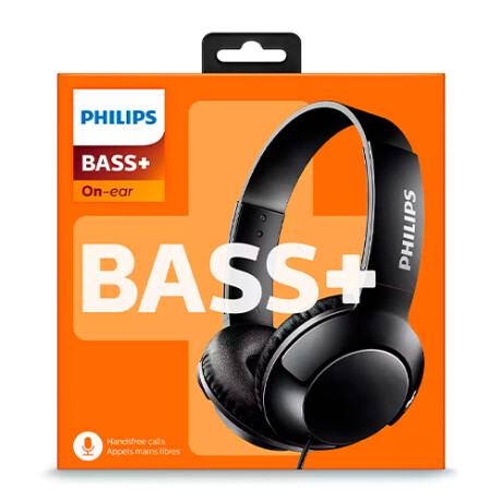 Auriculares Philips Bass+ SHL3075 Micrófono NEGRO