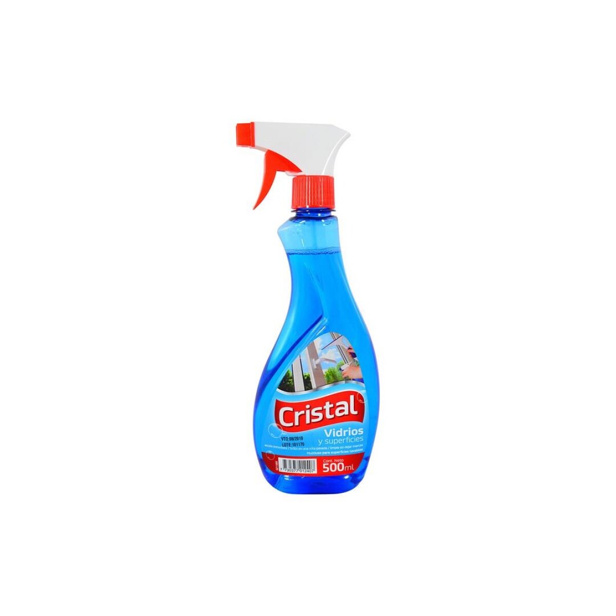 LIMPIAVIDRIOS CRISTAL GATILLO, 500ML 