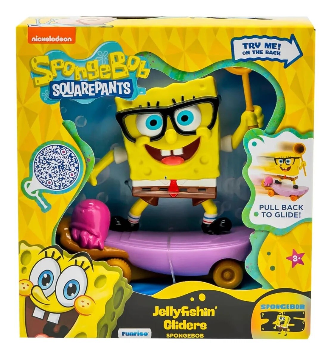 Spongebob Squarepants Jelly Fishin Gliders Bob Esponja 