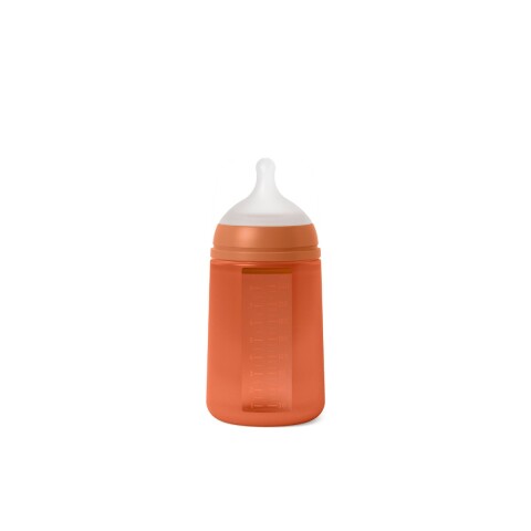 BIBSXPRO240ML3-6 Mamadera Biberon Anticolico Sx Pro Fisiologico 240 Ml 3 A 6m Suavinex - Naranja