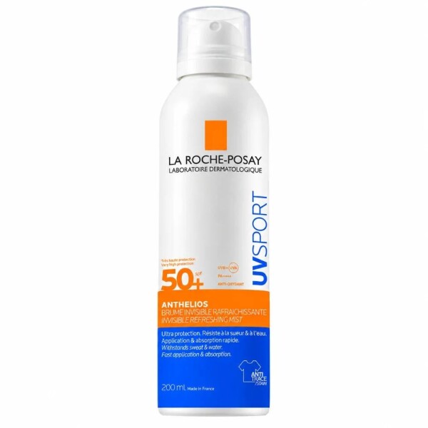 Protector Solar Anthelios Sport Bruma Invisible FPS 50+ 200 ml - La Roche-Posay Protector Solar Anthelios Sport Bruma Invisible FPS 50+ 200 ml - La Roche-Posay