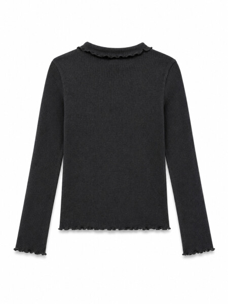POLERA AGOS GRIS OSCURO