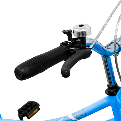 Bicicleta Paseo Expert Miami Dama Rodado 26 + Bolso + Parrilla Celeste