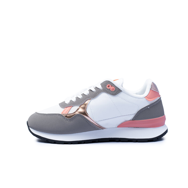 Calzado deportivo Panama Jack dama GREY/CORAL/WHITE