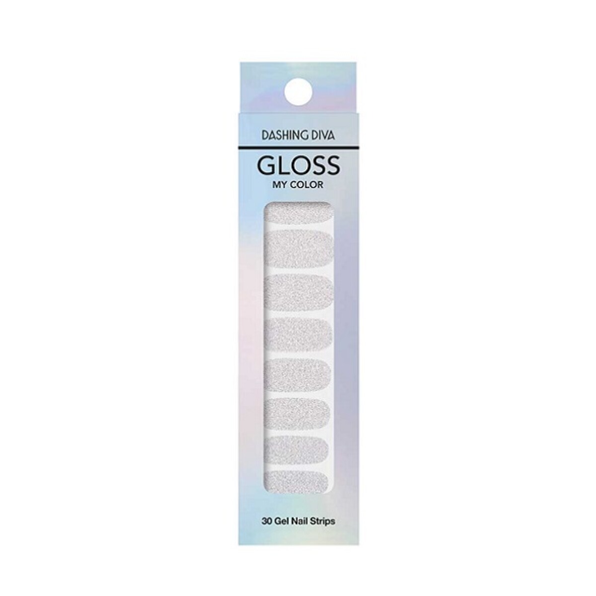 Sticker Gel Para Uñas Hortensia Gloss Silver Powder 