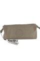 Neceser Premium de Tafeta Amasada Beige