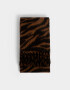 Bufandas Bufanda Animal Print - Combinacion Bicolor