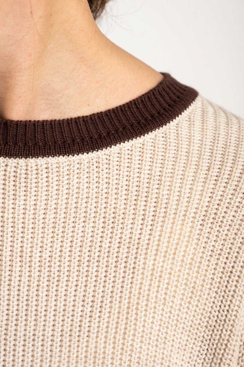 Sweater Rayado Marino