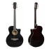 Guitarra Electroacústica para Diestros con Funda Color Negro GUI002 Guitarra Electroacústica para Diestros con Funda Color Negro GUI002