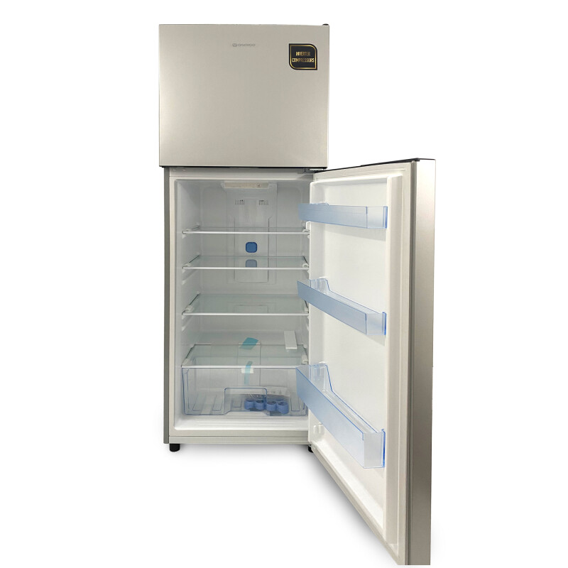 Refrigerador Inverter Daewoo | Heladera de 332 Lts | Frio Seco | Color gris Refrigerador Inverter Daewoo | Heladera de 332 Lts | Frio Seco | Color gris