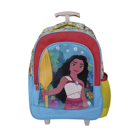 Mochila Infantil Moana con Carro Jacquard Grande 40 x 30 cm