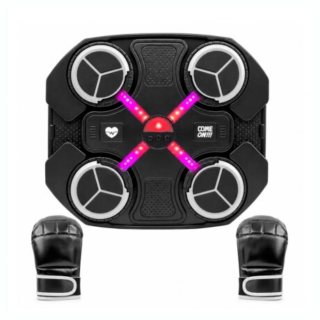 Máquina De Boxeo Infantil BT Con Sonido, Luces LED, Incluye Guantes y Kit de Montaje Máquina De Boxeo Infantil BT Con Sonido, Luces LED, Incluye Guantes y Kit de Montaje