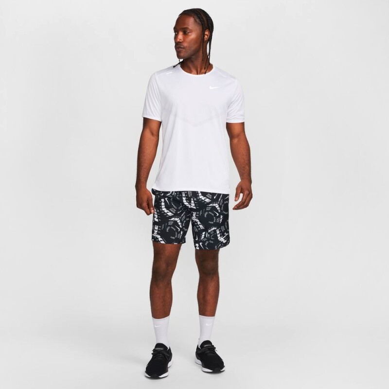 Pantalón Corto Nike Dri-Fit Challenger Aop 7In de Hombre Multicolor