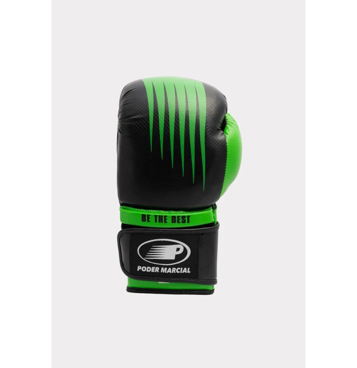 GUANTILLA BOXEO NEGRO Y VERDE TALLE L 