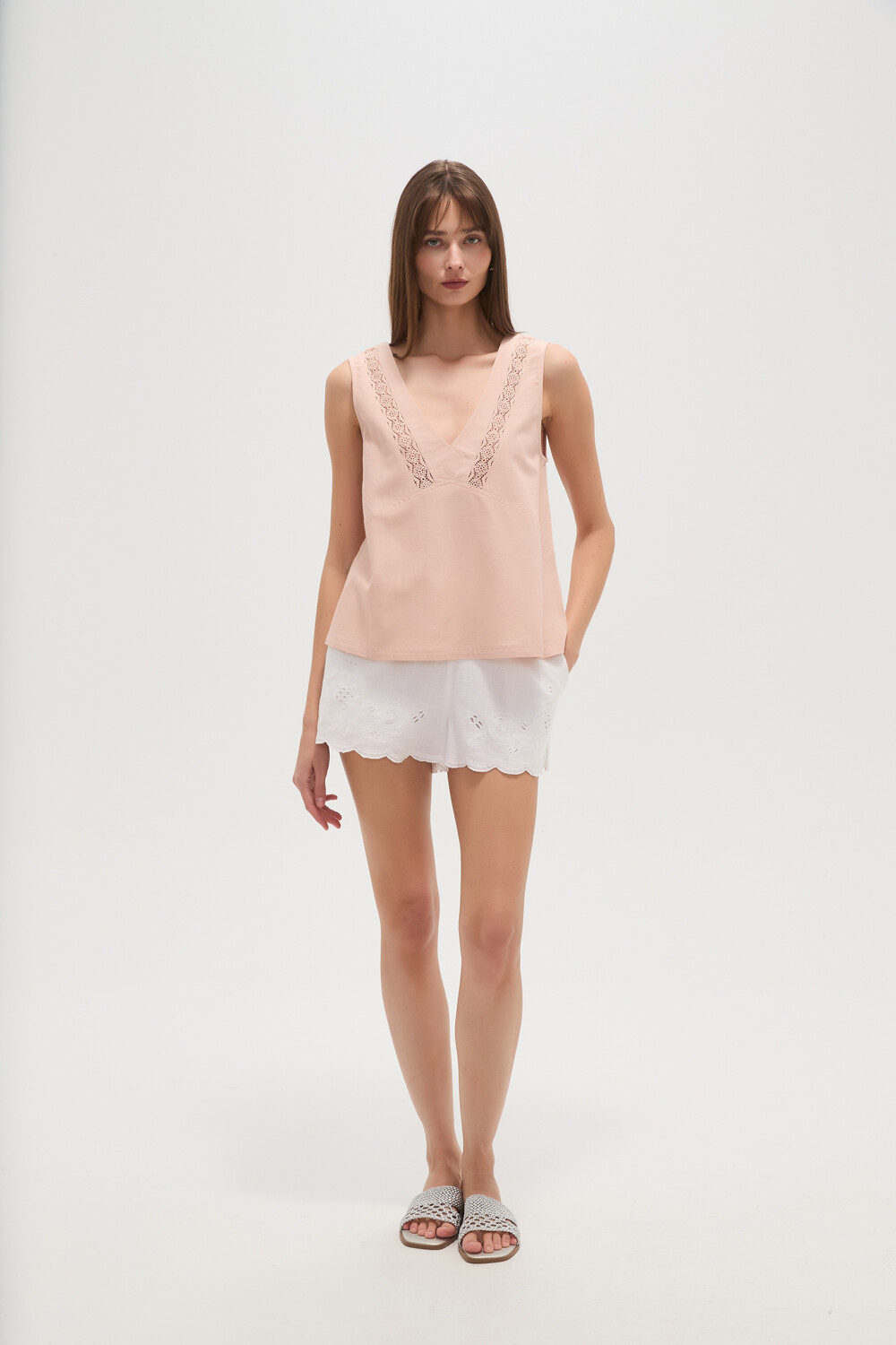 Musculosa Riba Rosa Viejo