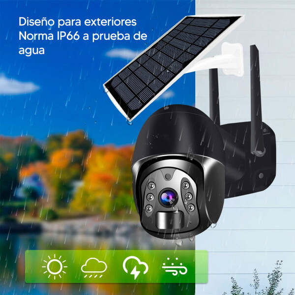 Cámara De Vigilancia Exterior 4g A Batería Tuya Smart Sqg-2 TUYA SMART CAMARA SOLAR 4G PTZ SQG 2