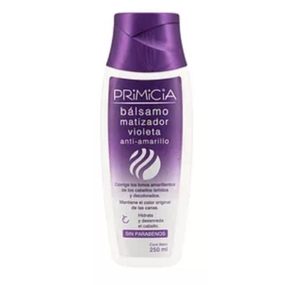 Bálsamo Primicia Matizador Violeta Anti-Amarillo 250 ML Bálsamo Primicia Matizador Violeta Anti-Amarillo 250 ML