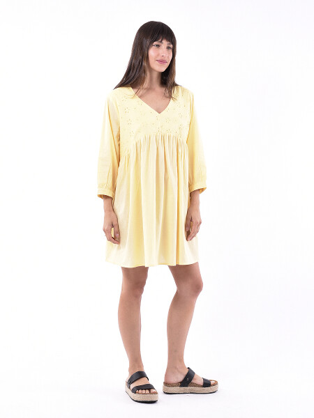 VESTIDO DELHI AMAR. PASTEL