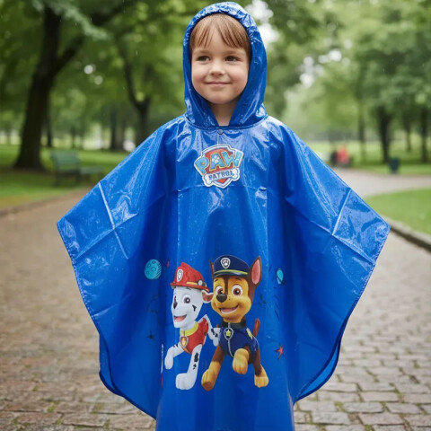 Pilot Poncho Infantil Paw Patrol Oficial CHASE