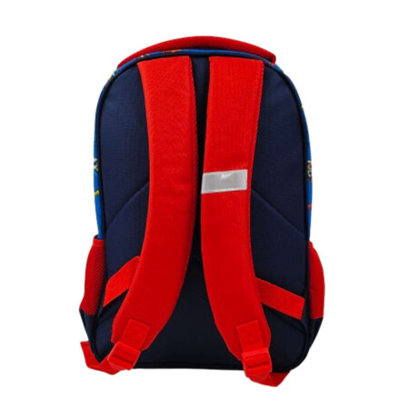 Mochila Infantil 3D Tafeta Grande 40 x 30 cm Paw Patrol Masc Azul