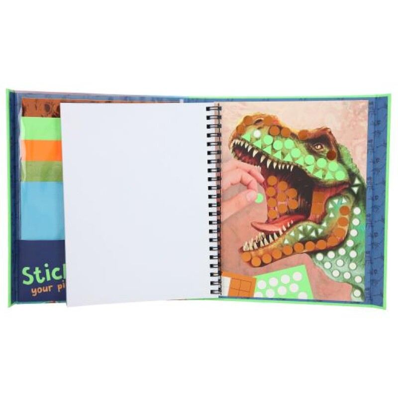 Libro con Láminas y stickers de Dinosaurios Top Model - Your Picture Libro Con Láminas Y Stickers De Dinosaurios Top Model - Your Picture