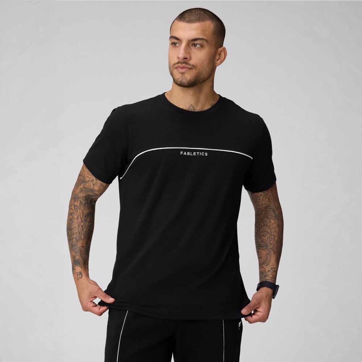 Short The 24-7 Tee Dna Stripe Hombre 