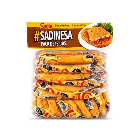 SADINESA SADIA . - PACK X 15 UNIDADES 100 GRS C/U 001