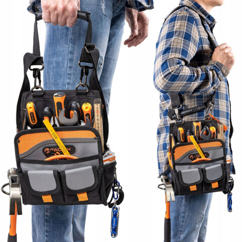 Canana tipo bandolera 16 bolsillos p/ electricista TT0642