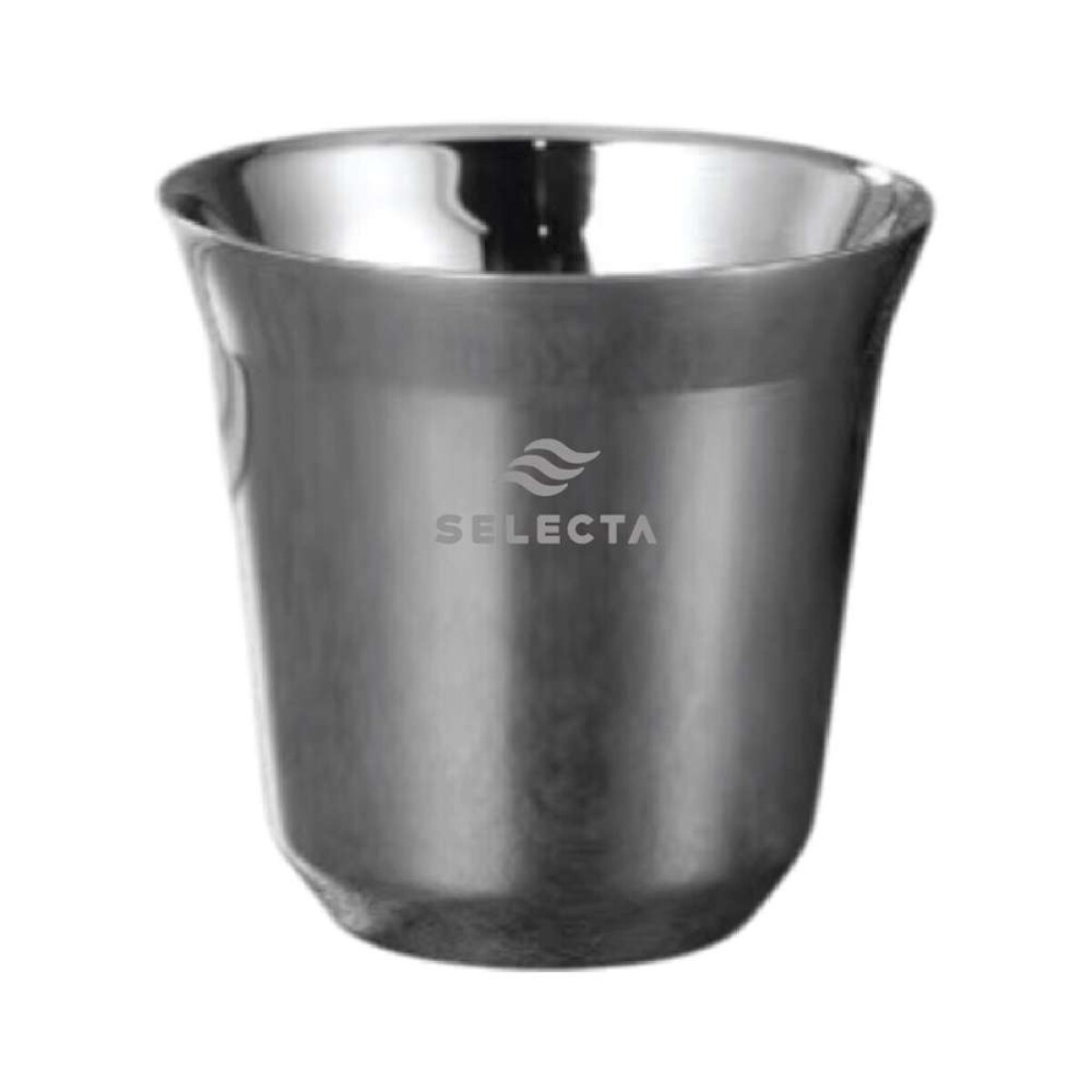 VASO TERMICO DE CAFÉ APIL. 80ML CHILLOUT - PLATA 