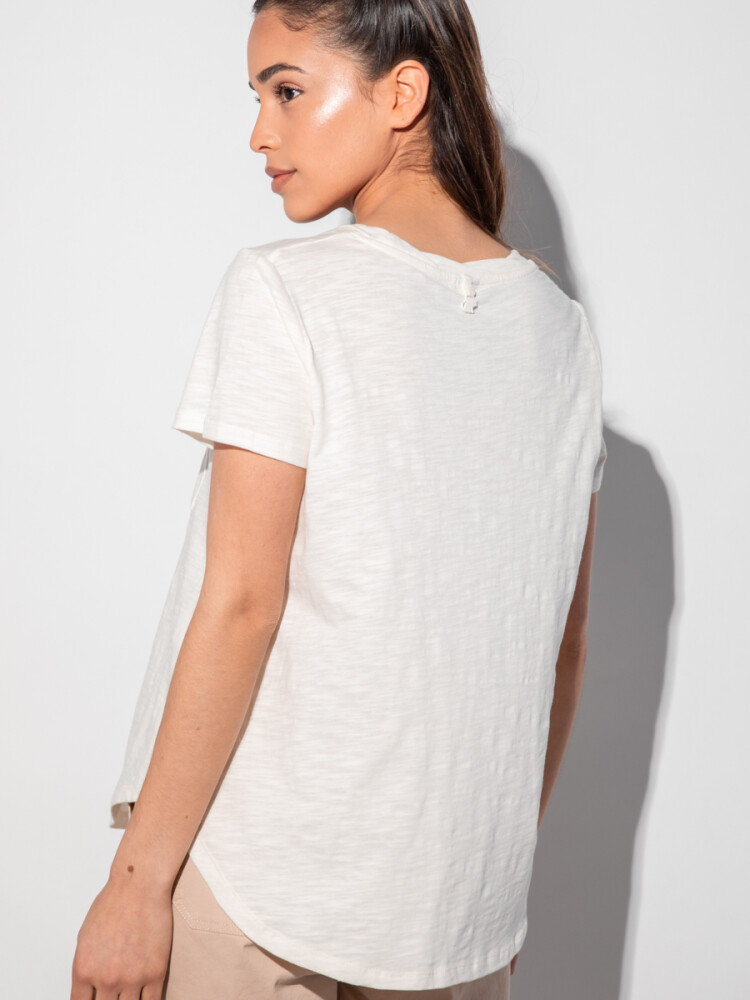 REMERA PIÑA COLADA Blanco