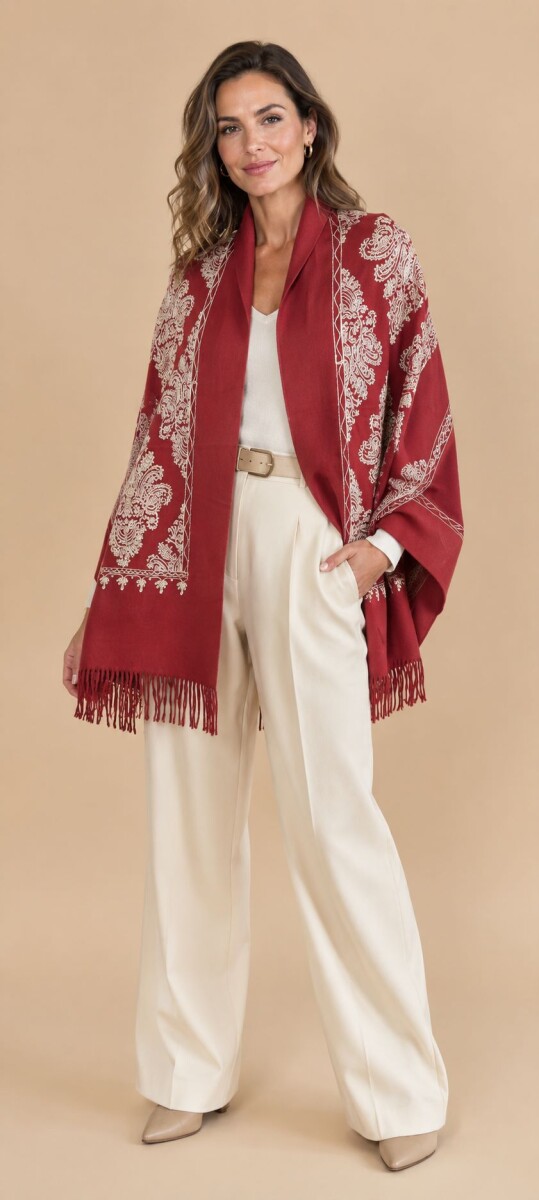 PASHMINA SIBILA - Magenta 