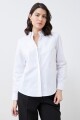 Camisa clásica blanco