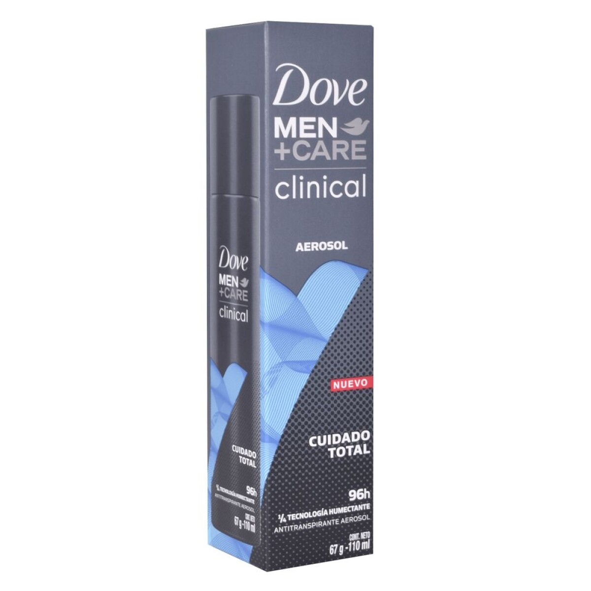 Dove Desodorante Aerosol Men Clinical 110ml – Protección Extrema 