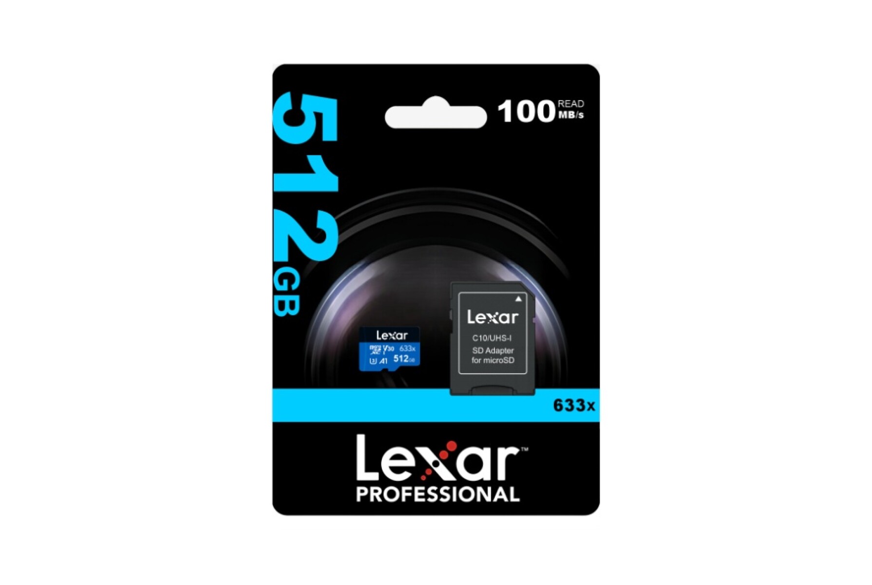 Memoria Microsdxc Lexar 512gb 633x Uhs-i Blue Series - TARJETA MICRO SD LEXAR 512GB 633X BLUE 